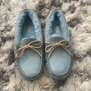 NEW UGG slippers! Sky blue